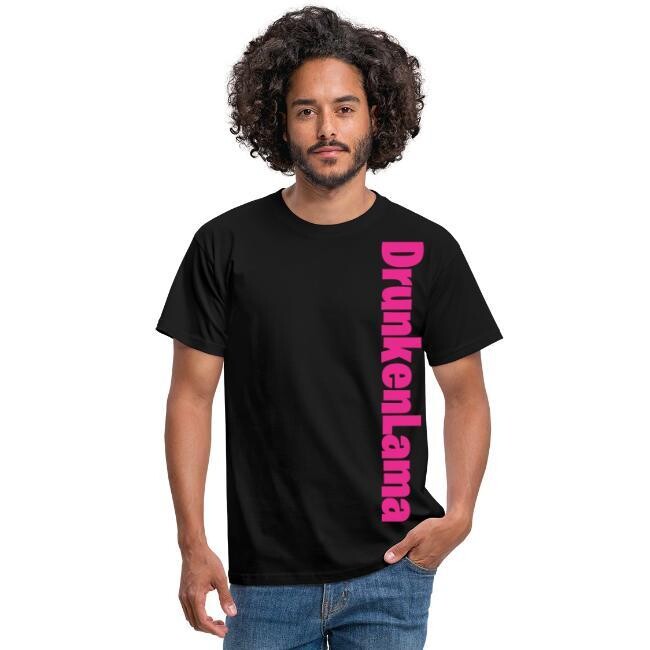 DrunkenLama T-Shirt Vertikal Herren