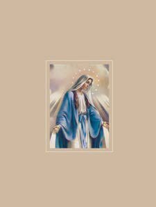 Libro de firmas Virgen María marco modelo