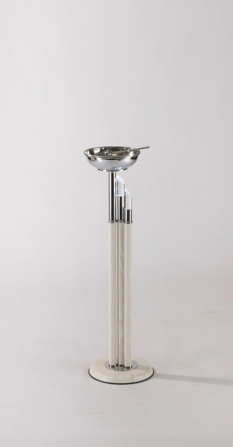 Pila/pedestal de cartón con aspersorio modelo Ginestra