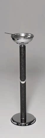 Pila/pedestal de cartón con aspersorio modelo Ninfa Dark