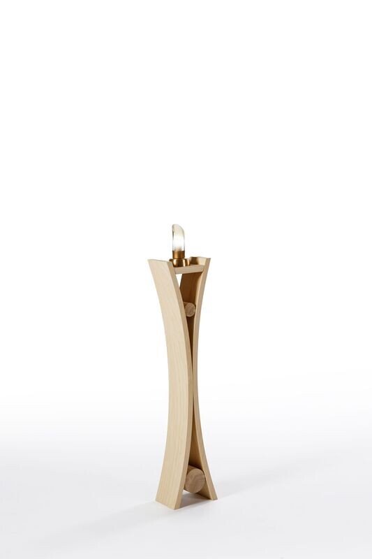 Pedestal lámpara Gemini Natural