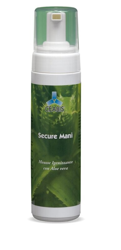 Mousse de manos seguro con aloe vera
