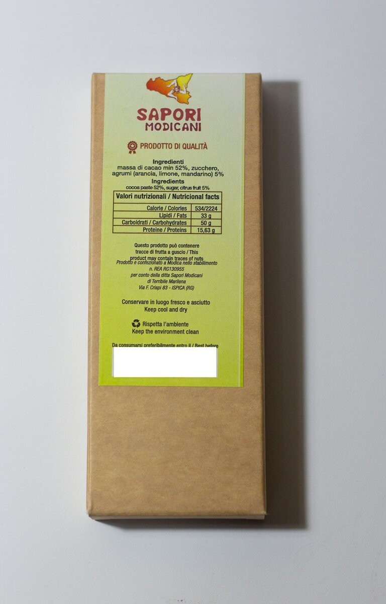 Cioccolato agrumi