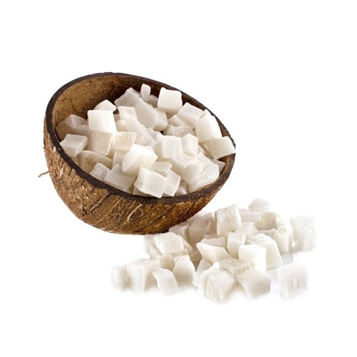 Cocco disidratato a cubetti
