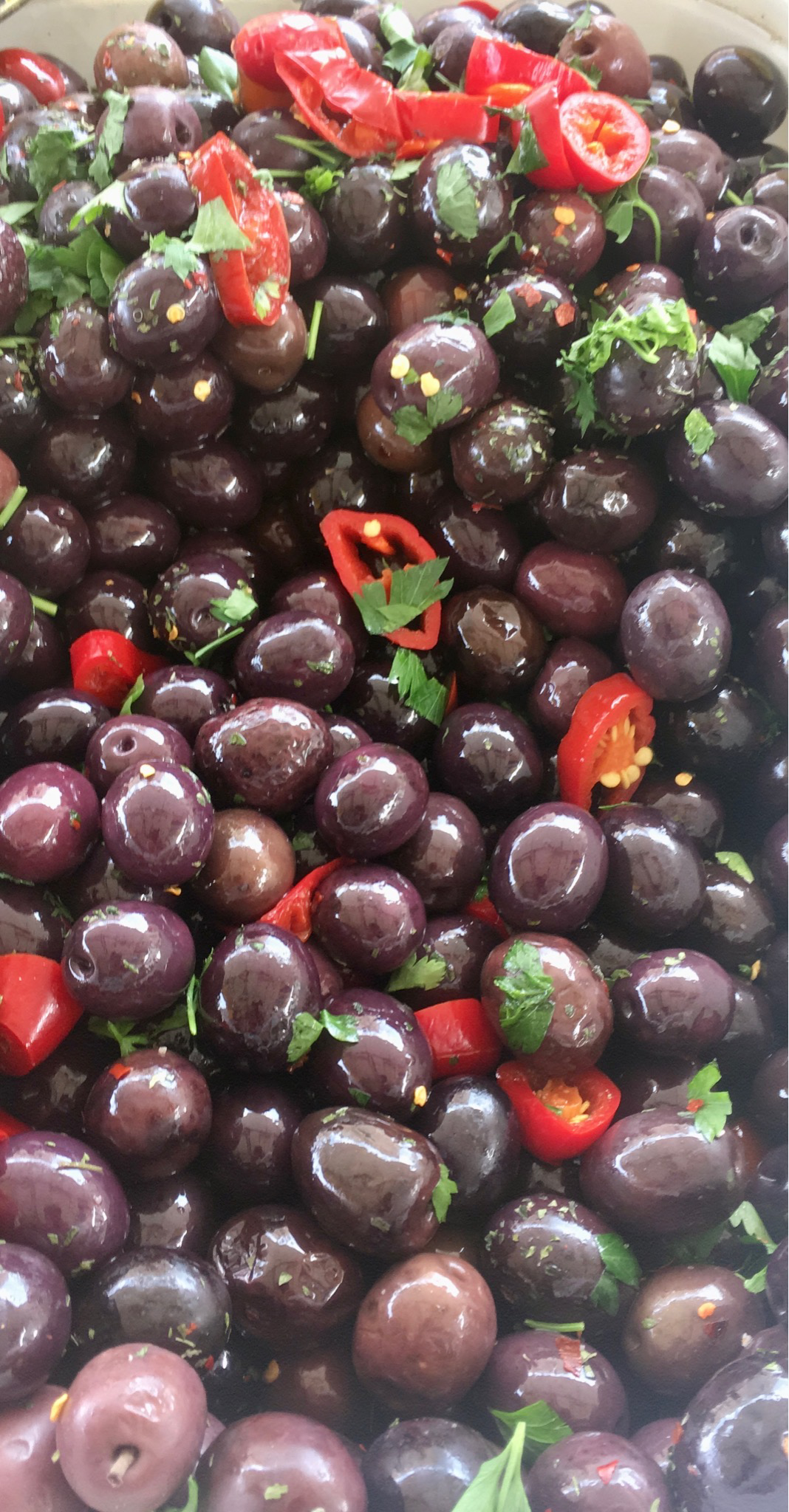 Olive nere piccantina