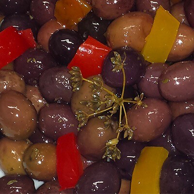 Olive nere piccantina
