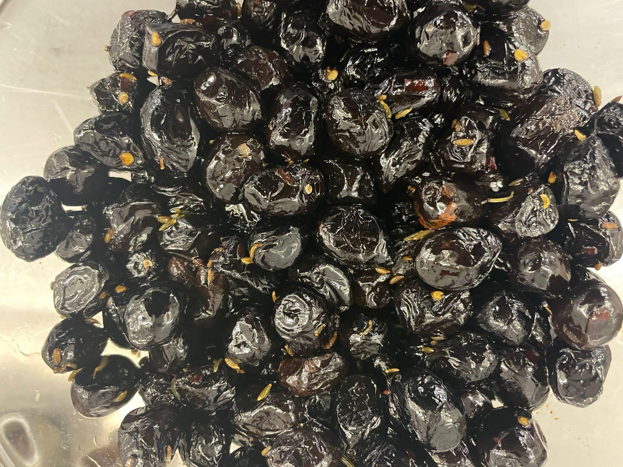 Olive nere infornate Gr 500