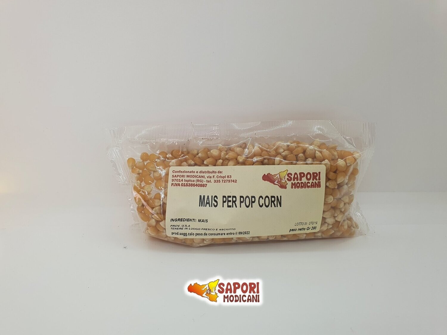 Mais per Pop Corn
