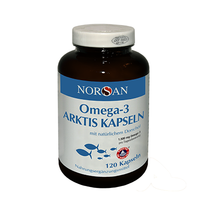 Omega-3 Öl Arktis Kapseln mit Vitamin D3