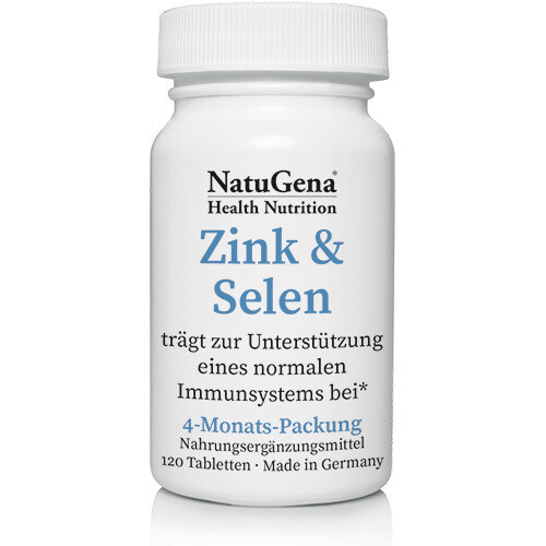 NatuGena Zink und Selen  (4-Monats-Packung)