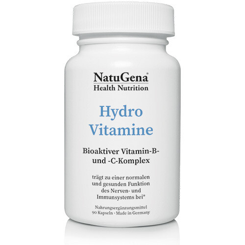 NatuGena HydroVitamine - Bioaktiver Vitamin-B-Komplex und Vitamin-C-Komplex