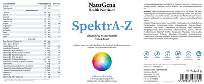 NatuGena SpektrA-Z  (3-Monats-Packung)