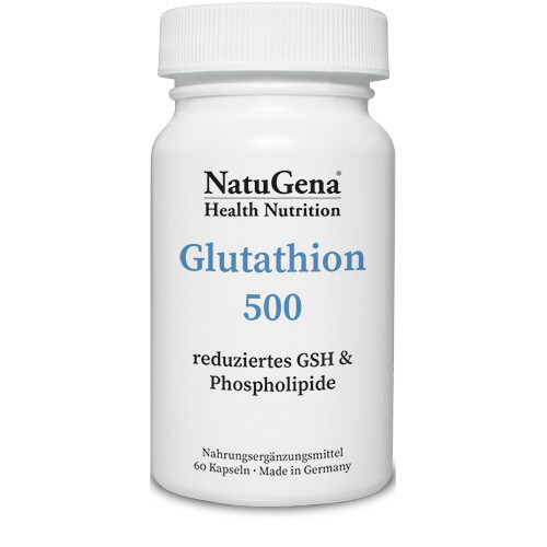 NatuGena Glutathion 500 reduziertes GSH