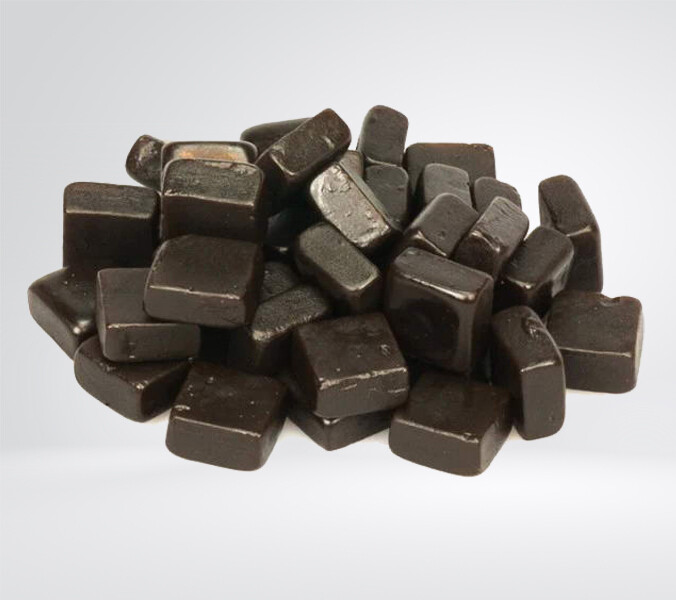 De Bron Zoute Kubusjes Salzlakritz Zuckerfrei 1 kg