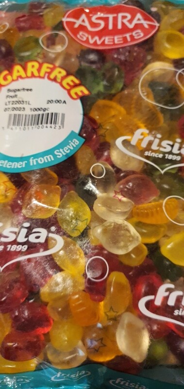 Astra Sweets Stevia Fruchtsalat Fruchtgummi Zuckerfrei 1 kg