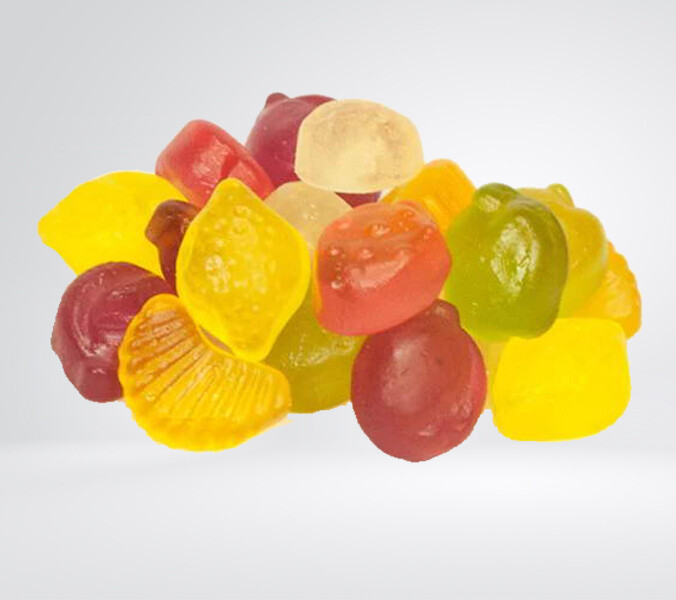 Astra Sweets Stevia Fruchtsalat Fruchtgummi Zuckerfrei 1 kg