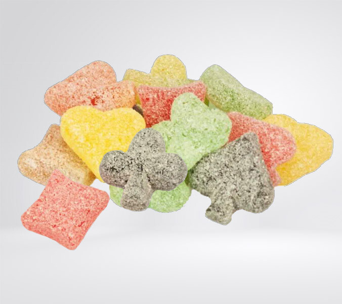 De Bron Pokerfruit Fruchtgummi zuckerarm 1 kg
