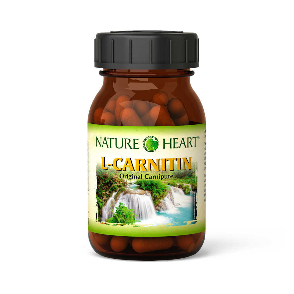 Nature Heart L-Carnitin - 1 Glas mit 60 Kapseln