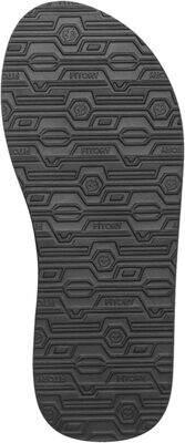 FITORY Herren-Flip-Flops Zehentrenner schwarz weiß braun Gr. 42