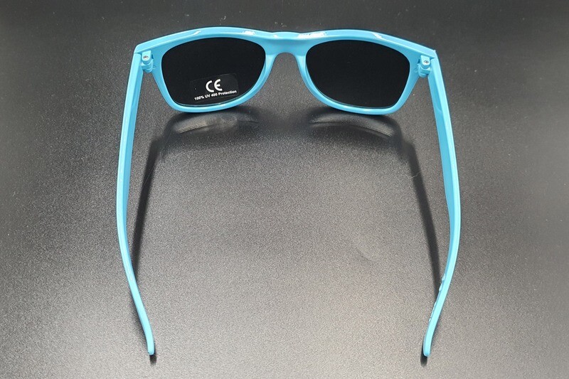 Sonnenbrille hellblau Retro Vintage Unisex UV400