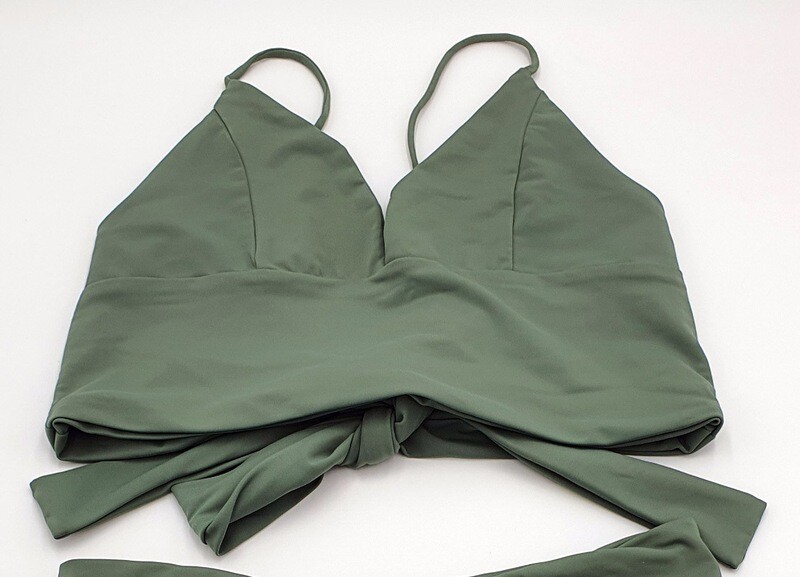 OHOY Marrakesh Bikini Top Hazy Green Gr. L