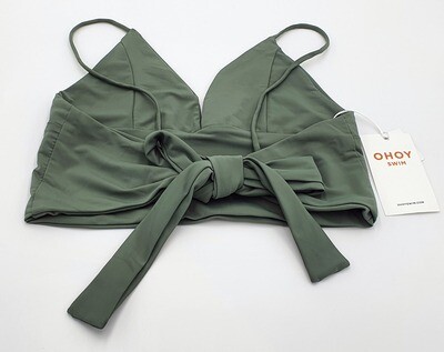 OHOY Marrakesh Bikini Top Hazy Green Gr. L