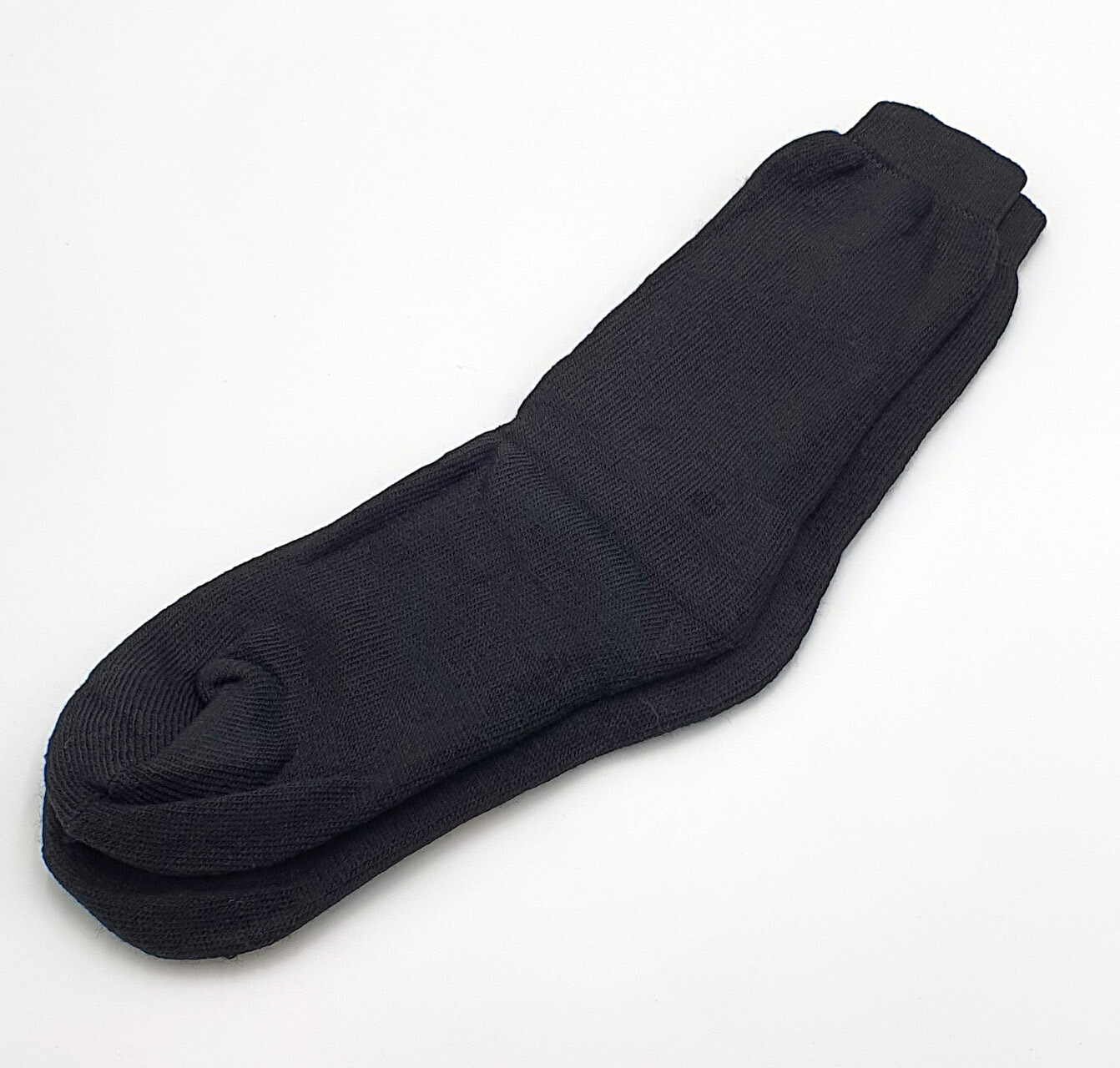 Damen und Herren Thermo Socken schwarz Einheitsgröße