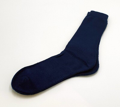 Damen und Herren Thermo Socken dunkelblau Einheitsgröße
