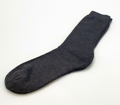 Damen und Herren Thermo Socken dunkelgrau Einheitsgröße