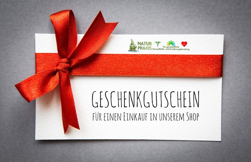 Geschenkgutschein für einen Einkauf im Shop 10 Euro