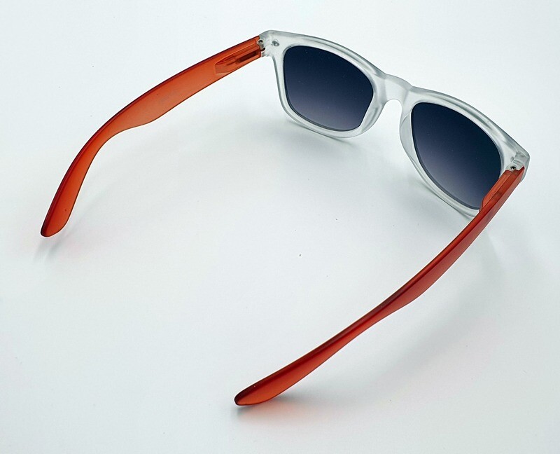 Gil Sonnenbrille Unisex Retro Vintage Damen Herren getönt verspiegelt UV400 rotbraun