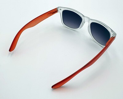Gil Sonnenbrille Unisex Retro Vintage Damen Herren getönt verspiegelt UV400 rotbraun