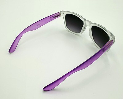 Gil Sonnenbrille Unisex Retro Vintage Damen Herren getönt verspiegelt UV400 flieder