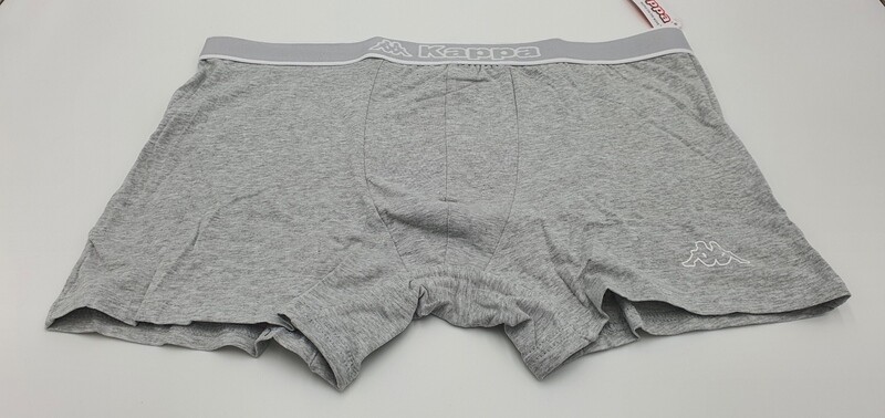 Kappa Herren Boxershort Unterwäsche hellgrau XXL (Gr. 8)