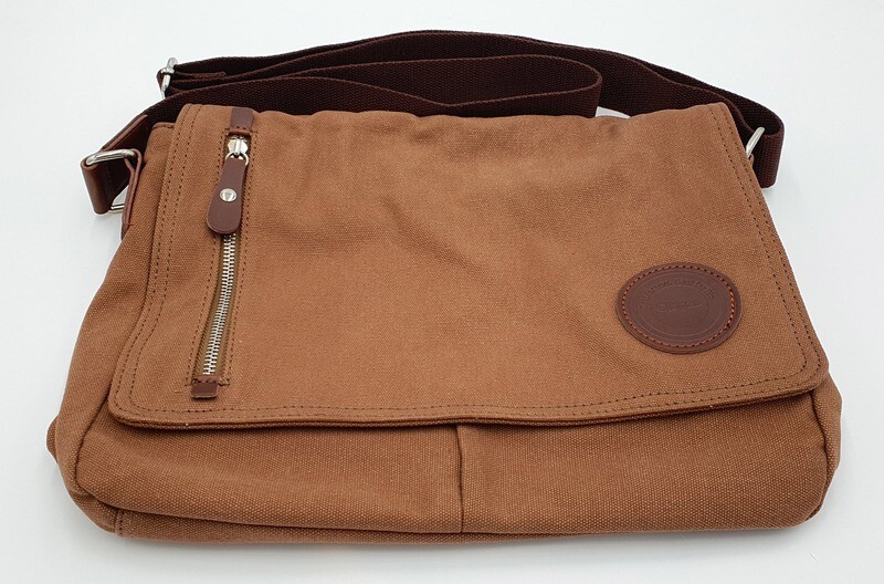 Umhängetasche Herren Arbeitstasche für Herren Damen Divers (Braun)