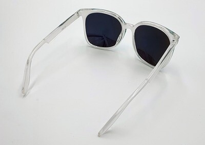 Gil Sonnenbrille Unisex Retro Vintage Damen Herren gelblich getönt verspiegelt UV400