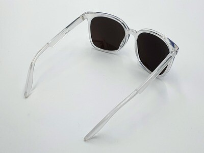 Gil Sonnenbrille Unisex Retro Vintage Damen Herren blau getönt verspiegelt UV400