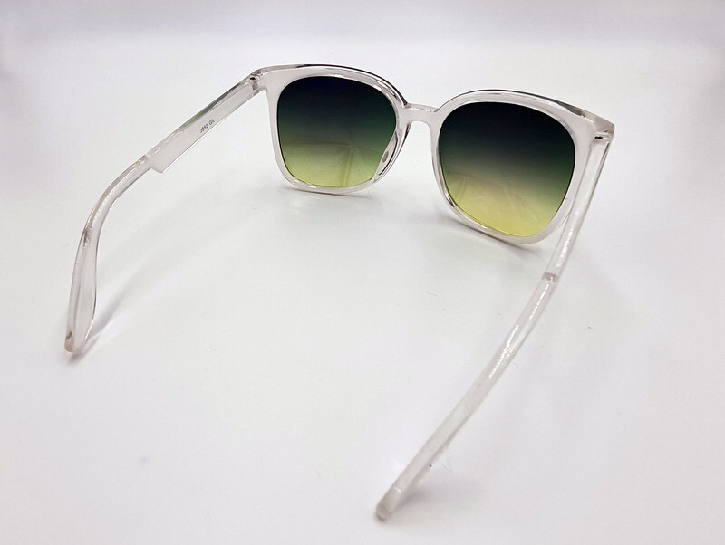 Gil Sonnenbrille Unisex Retro Vintage Damen Herren grün getönt verspiegelt UV400