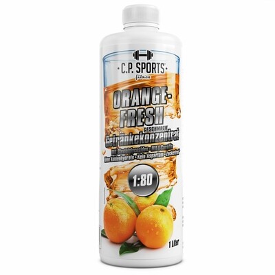 Getränkekonzentrat zuckerfrei Sport Liquid C.P. Sports Orange Fresh 1 Liter