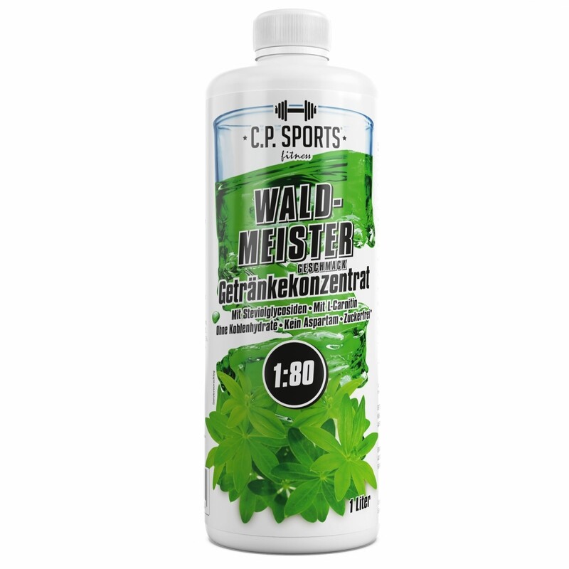 Getränkekonzentrat zuckerfrei Sport Liquid C.P. Sports Waldmeister 1 Liter
