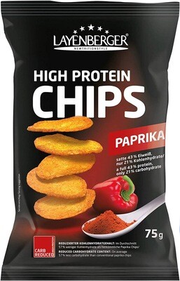 Layenberger High Protein Chips Paprika 1x75g