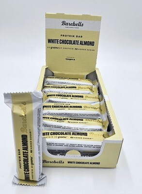 Barebells Protein Bar White Chocolate Almond 12x55g ohne Palmöl Barebells Protein Bar White Chocolate Almond 12x55g ohne Palmöl