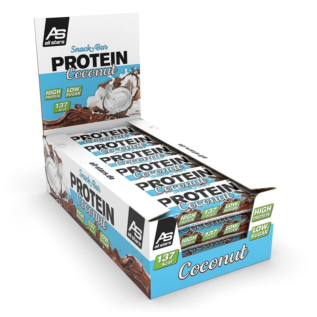 ALL STARS Protein Snack Bar Coconut 18 x 35g Protein-Riegel