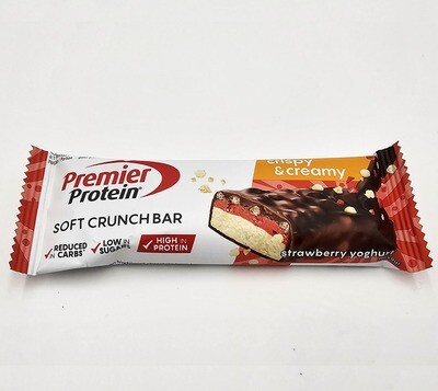 Premier Protein Soft Crunch Bar Strawberry Erdbeer Yoghurt 12x45g