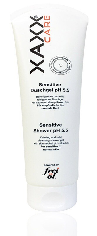 Xaxx Care powered by Frei Öl Sensitive Duschgel Showergel pH 5,5 250ml
