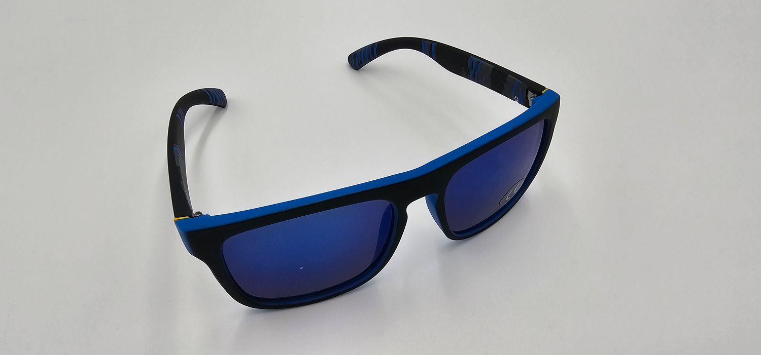 AOOYOWEILY Vintage Retro Modebrille in Eisblau – Leicht, trendy & unisex