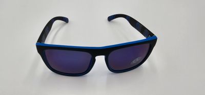 AOOYOWEILY Vintage Retro Modebrille in Eisblau verspiegelt – Leicht, trendy & unisex
