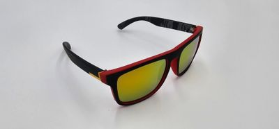 AOOYOWEILY Vintage Retro Modebrille in Rot verspiegelt – Leicht, trendy &amp; unisex