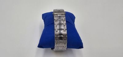 FOURRON Herren-Quarzuhr Schwarz/Silber – Edelstahl, römische Ziffern & leuchtet im Dunkeln