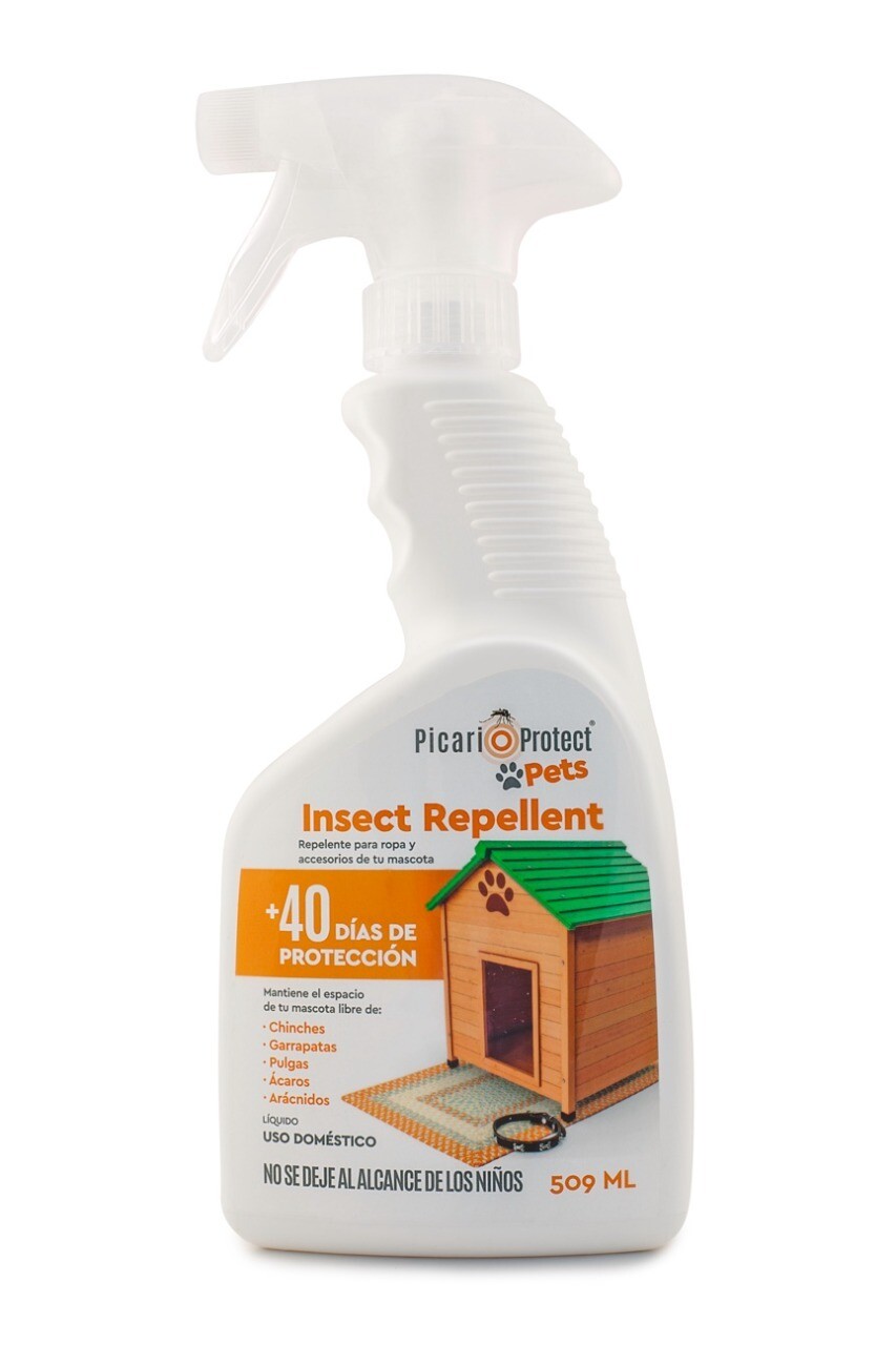 REPELENTE DE INSECTOS PICARIHOME PARA MASCOTAS SPRAY 509 ML